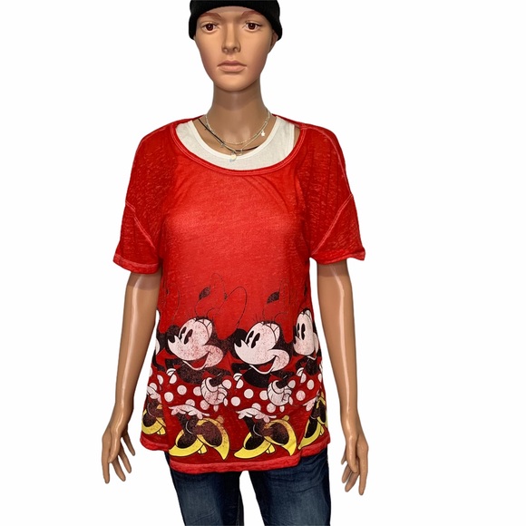 SOLD - Minnie Mouse • Lightweight Graphic Tee • Women's - Picture 5 of 5